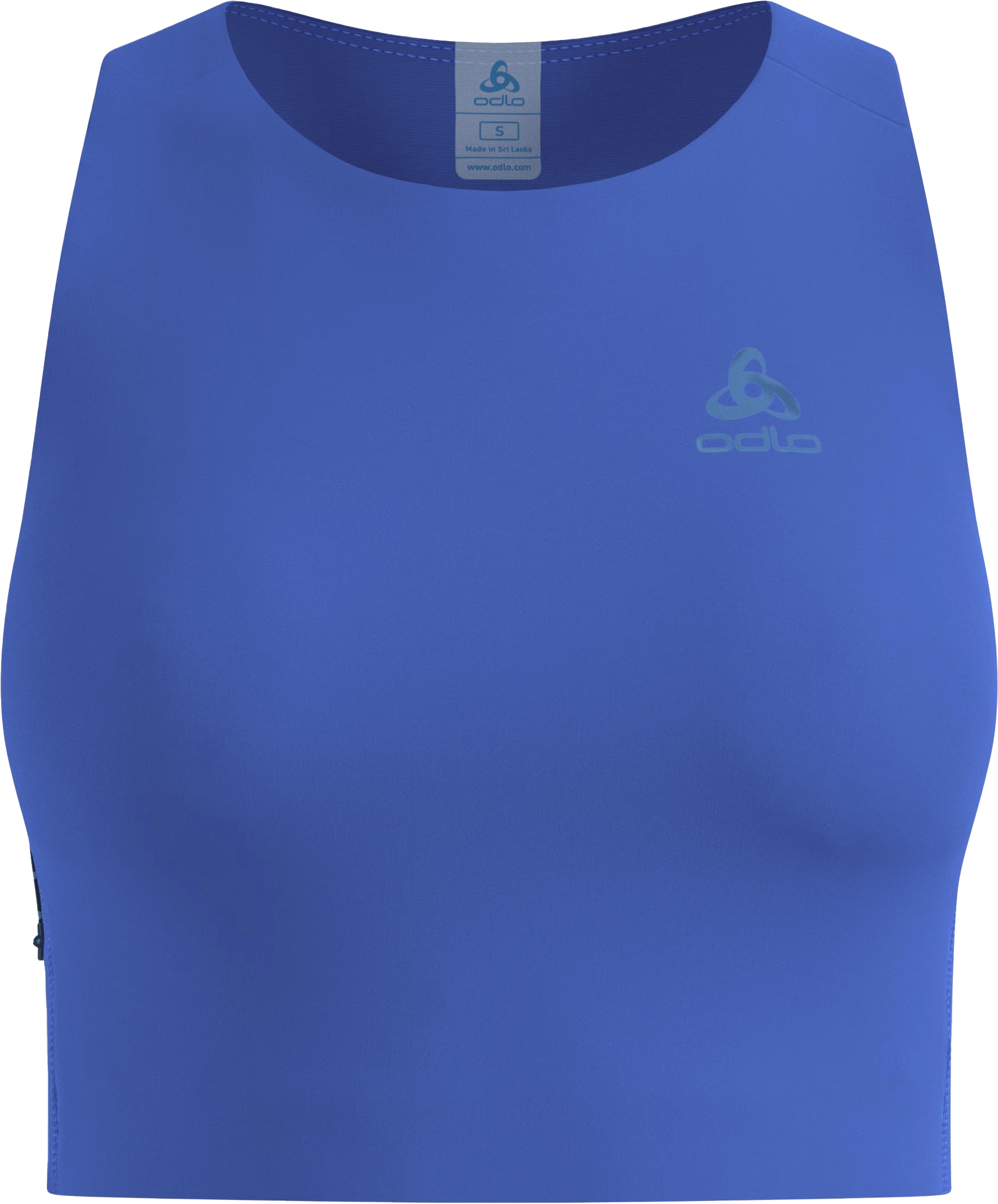 Odlo Women's Tank Crop X-Alp Trail Cargo Dazzling Blue