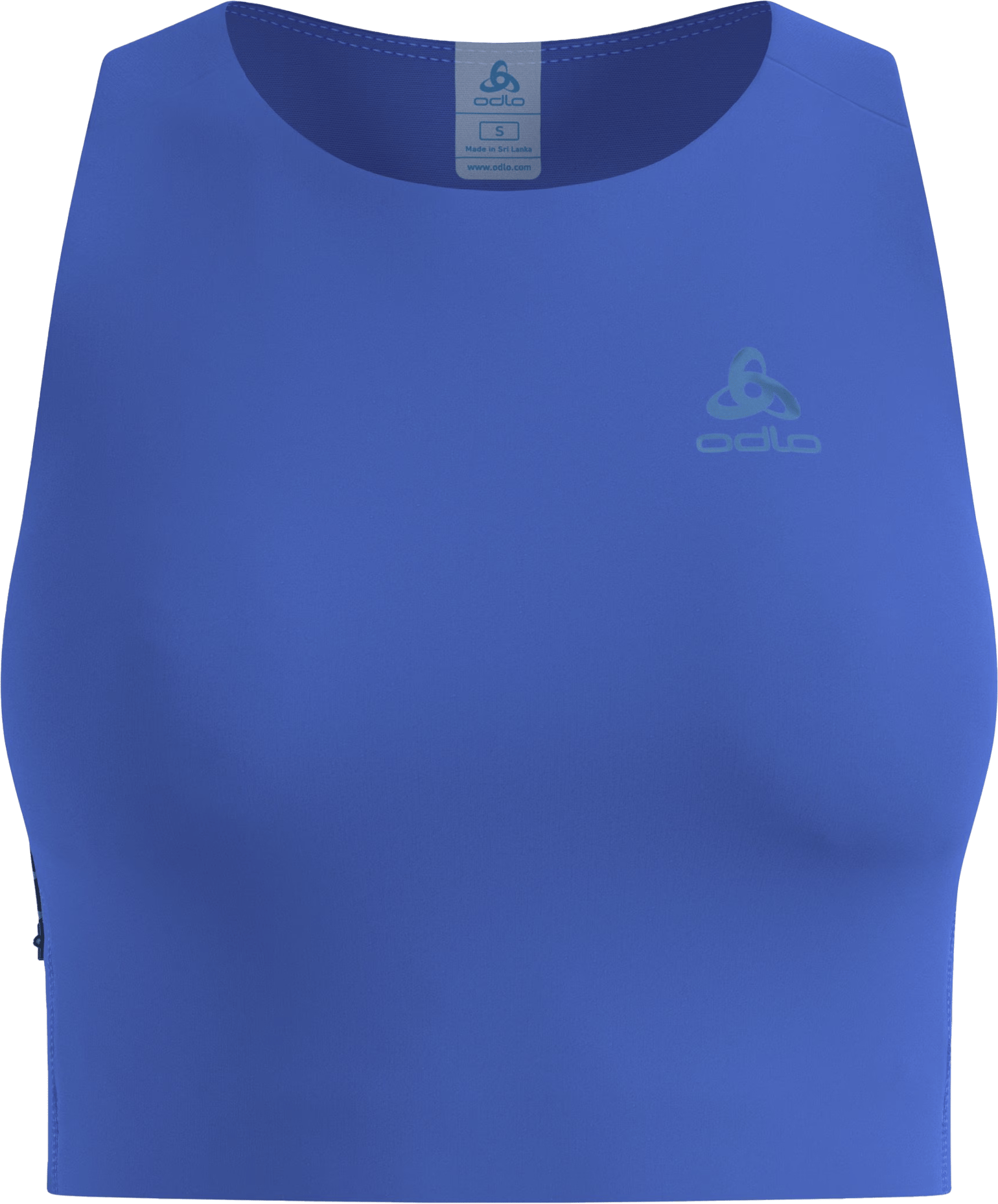 Odlo Women's Tank Crop X-Alp Trail Cargo Dazzling Blue