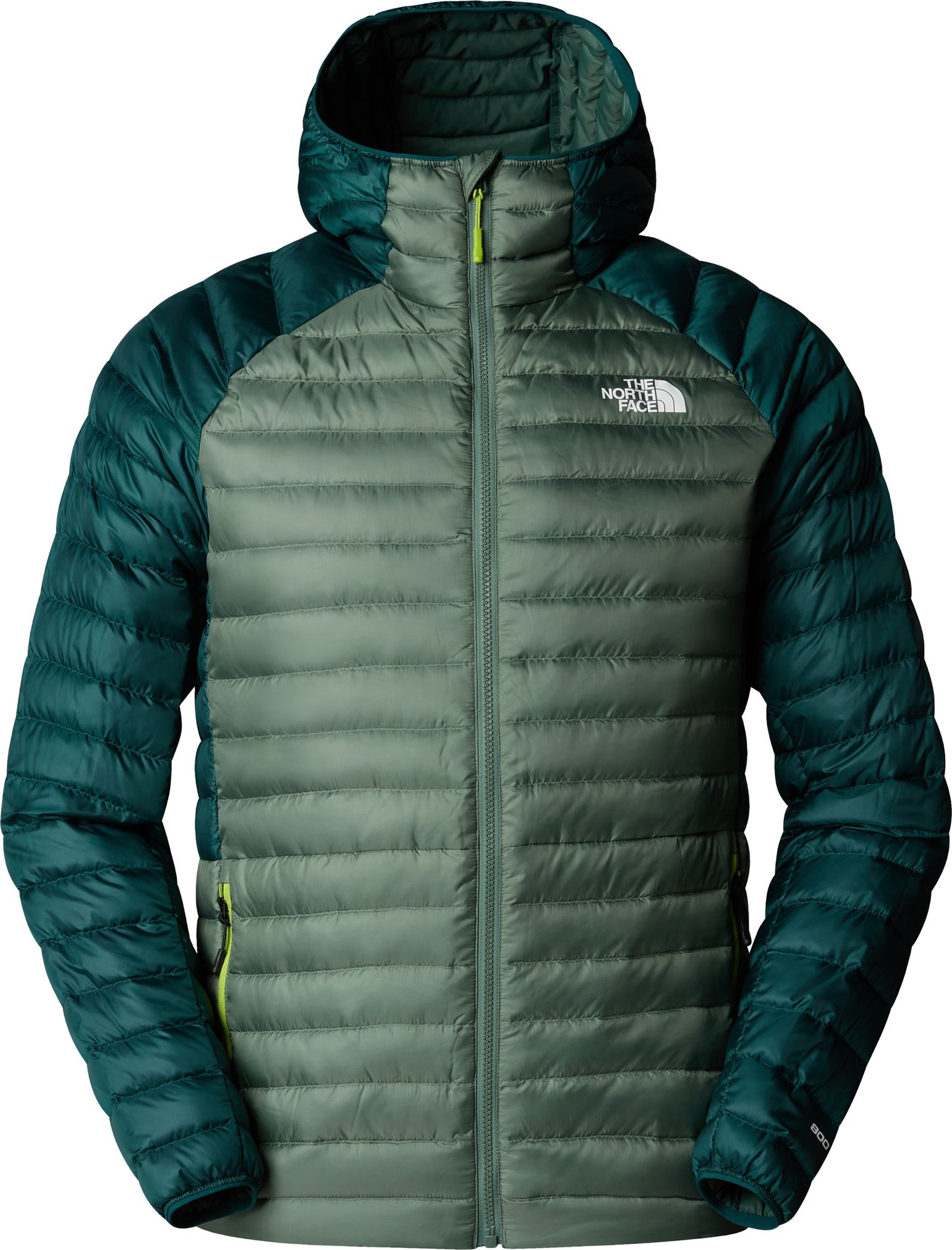 The North Face Men's Bettaforca Hooded Down Jacket Duck Green/Deep Nori