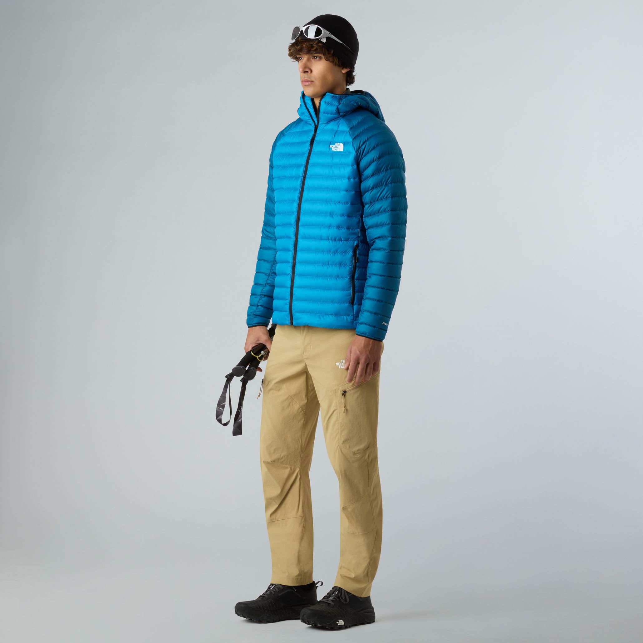 The North Face Men's Bettaforca Hooded Down Jacket Skyline Blue/Adriatic Blue/NPF