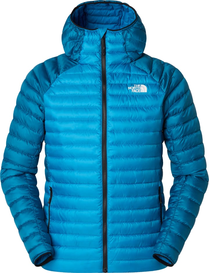The North Face Men's Bettaforca Hooded Down Jacket Skyline Blue/Adriatic Blue/NPF The North Face The North Face Men's Bettaforca Hooded Down Jacket Skyline Blue/Adriatic Blue/NPF The North Face