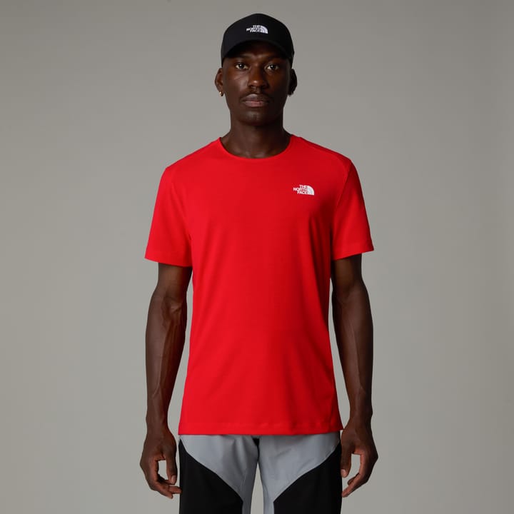 The North Face Men's Lightning Alpine T-Shirt High Risk Red The North Face