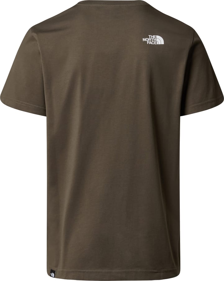 The North Face Men's Simple Dome T-Shirt New Taupe Green The North Face The North Face Men's Simple Dome T-Shirt New Taupe Green The North Face
