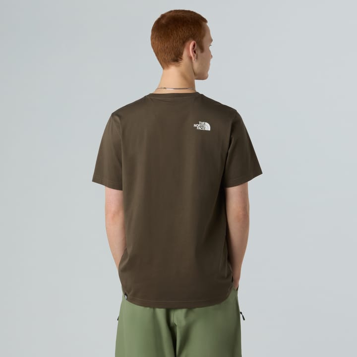 The North Face Men's Simple Dome T-Shirt New Taupe Green The North Face The North Face Men's Simple Dome T-Shirt New Taupe Green The North Face