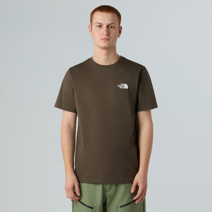 The North Face Men's Simple Dome T-Shirt New Taupe Green The North Face The North Face Men's Simple Dome T-Shirt New Taupe Green The North Face