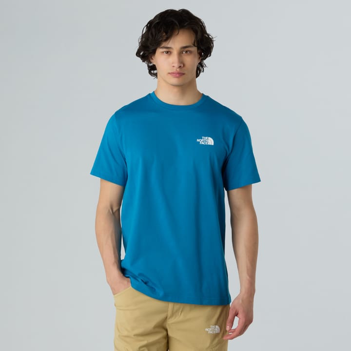 The North Face Men's Simple Dome T-Shirt Dusk Blue The North Face The North Face Men's Simple Dome T-Shirt Dusk Blue The North Face