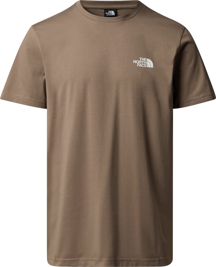 The North Face Men's Simple Dome T-Shirt Mocha Brown The North Face