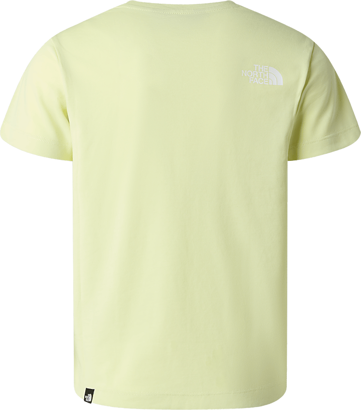 The North Face Teens' Simple Dome T-Shirt Lemon Mist The North Face
