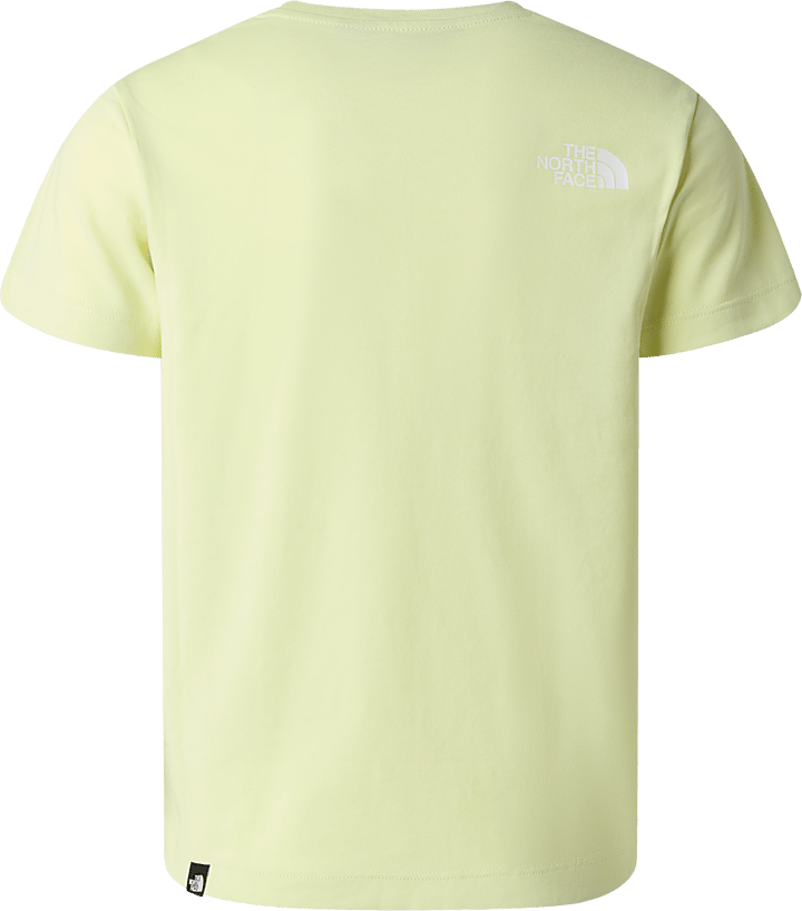 The North Face Teens' Simple Dome T-Shirt Lemon Mist The North Face