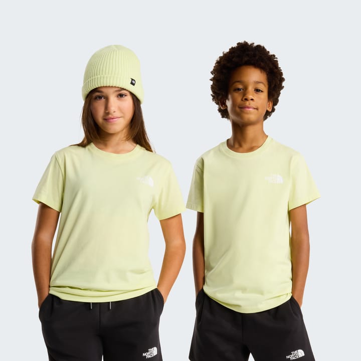 The North Face Teens' Simple Dome T-Shirt Lemon Mist The North Face