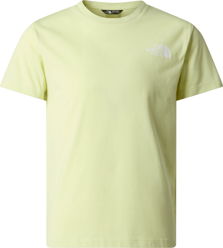 The North Face Teens' Simple Dome T-Shirt Lemon Mist The North Face