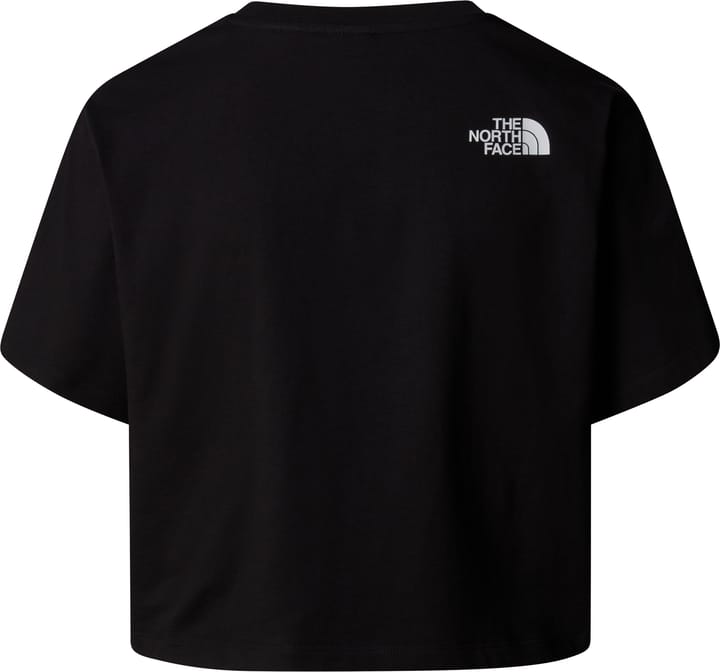 The North Face Women's Cropped Simple Dome T-Shirt TNF Black The North Face