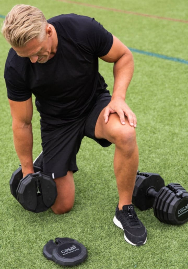 Casall Prf Adjustable Dumbbell Set 22 Black Casall Casall Prf Adjustable Dumbbell Set 22 Black Casall