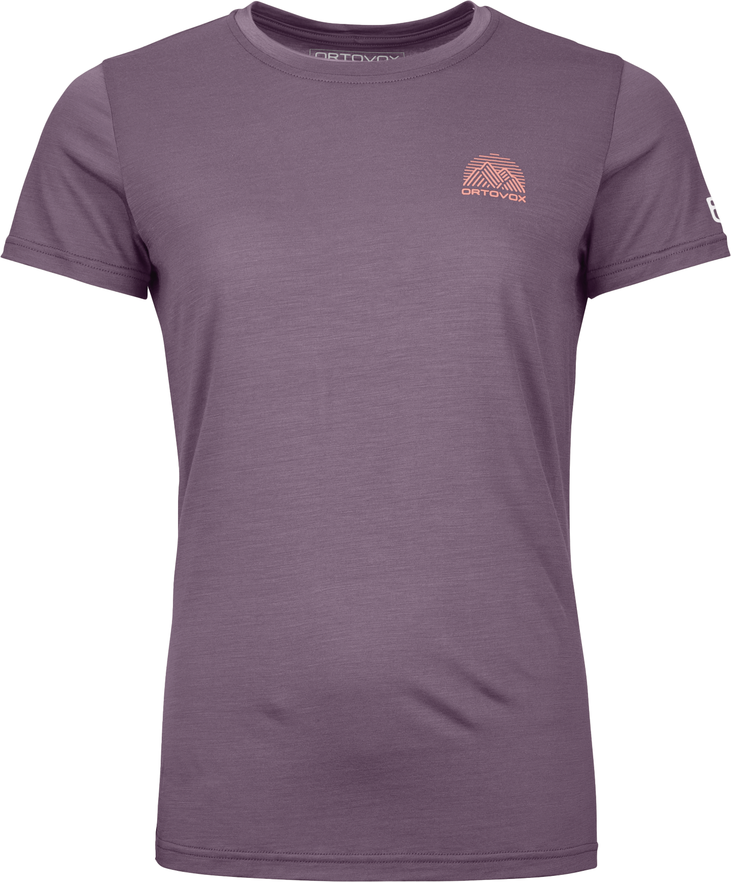 Ortovox Women's 120 Cool Tec MTN Stripe T-Shirt Wild Berry Kortermede trøyer L