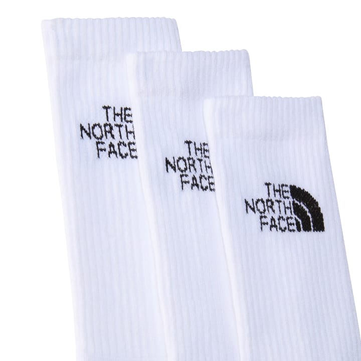 The North Face Multi Sport Cush Crew Sock 3p Tnf White The North Face