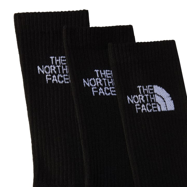 The North Face Multi Sport Cush Crew Sock 3p Tnf Black The North Face