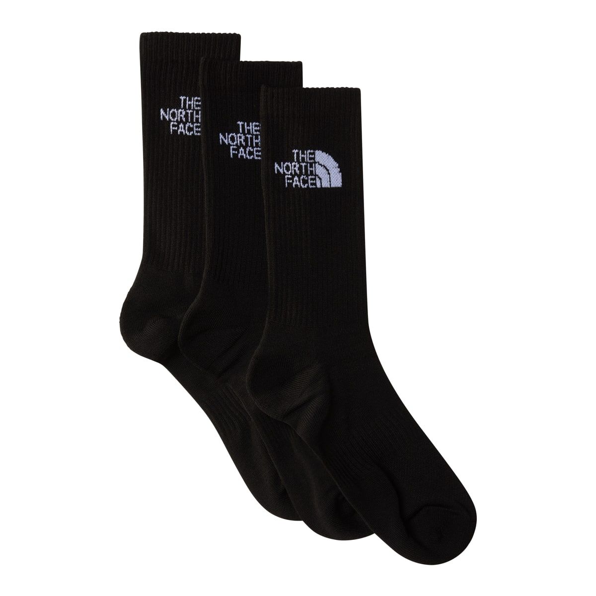 The North Face Multi Sport Cush Crew Sock 3p Tnf Black