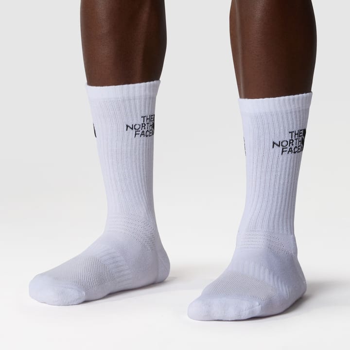 The North Face Multi Sport Cushion Crew Socks 3-Pack TNF White The North Face The North Face Multi Sport Cushion Crew Socks 3-Pack TNF White The North Face