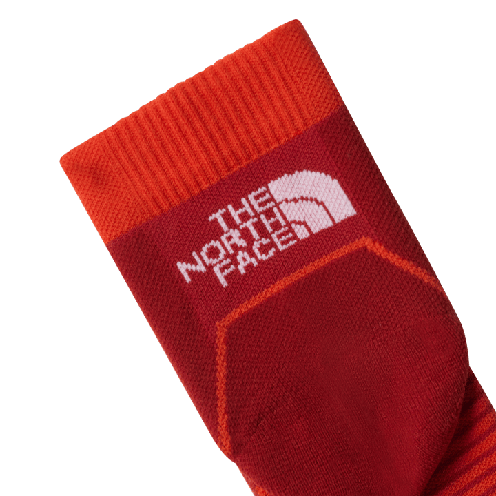 The North Face Trail Run Quarter Socks Iron Clay/lava Red The North Face