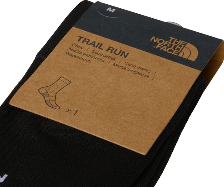 The North Face Trail Run Crew Socks TNF Black The North Face