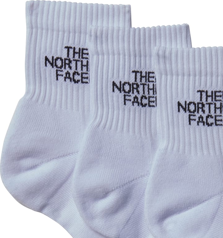 The North Face Multi Sport Cush Quarter Sock 3p TNF White The North Face