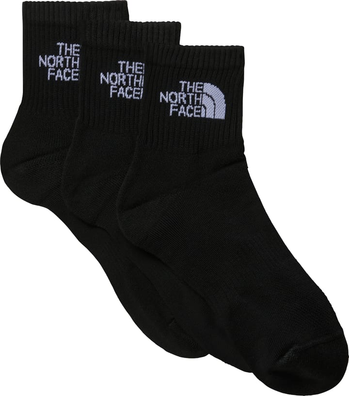 The North Face Multi Sport Cush Quarter Sock 3p TNF Black The North Face