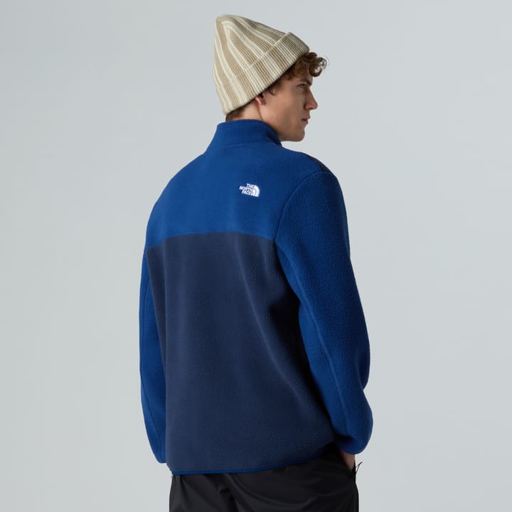 The North Face Men's Yumiori 1/4 Zip Fleece Jacket Summit Navy/Estate Blue The North Face The North Face Men's Yumiori 1/4 Zip Fleece Jacket Summit Navy/Estate Blue The North Face