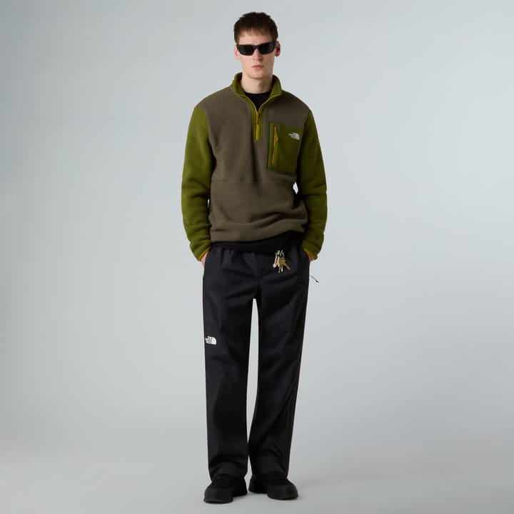 The North Face Men's Yumiori 1/4 Zip Fleece Jacket New Taupe Green/Woodland Green/Deep Dijon The North Face The North Face Men's Yumiori 1/4 Zip Fleece Jacket New Taupe Green/Woodland Green/Deep Dijon The North Face
