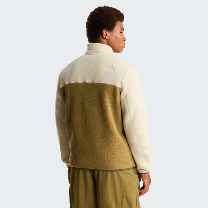 The North Face Men's Yumiori 1/4 Zip Fleece Jacket Cedar/desert Stone/new The North Face