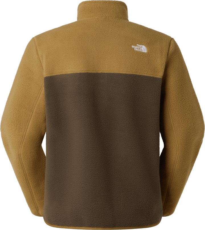 The North Face Men's Yumiori 1/4 Zip Fleece Jacket New Taupe Green/cedar/d The North Face