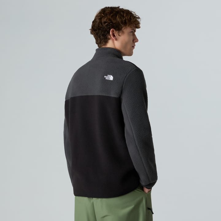 The North Face Men's Yumiori 1/4 Zip Fleece Jacket TNF Black/Asphalt Grey/Monument Grey The North Face