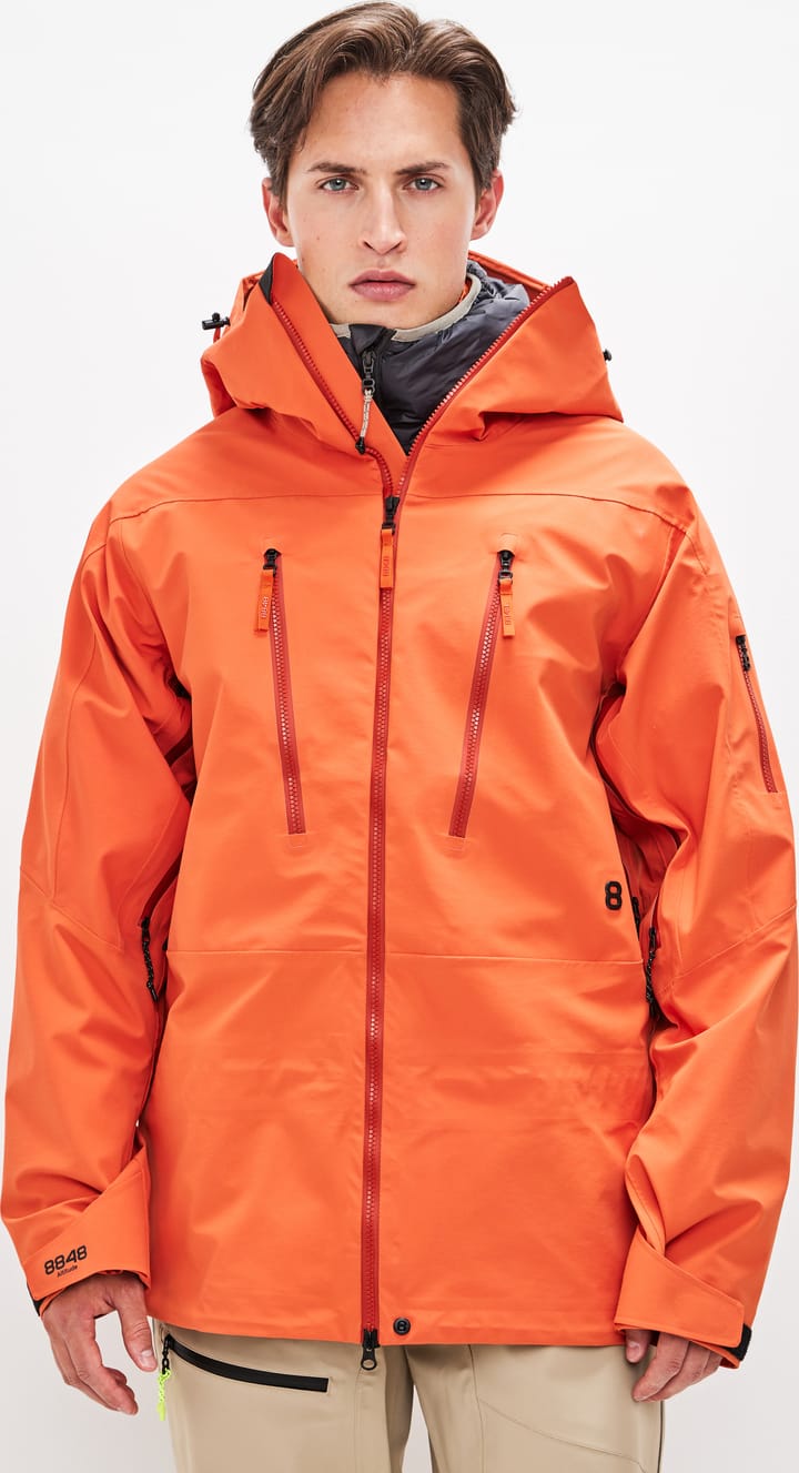 Men's Gansu 4.0 Shell Jacket Orange Rust 8848 Altitude