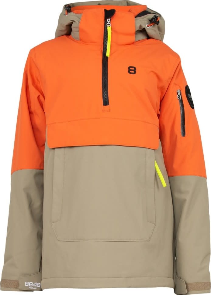 8848 Altitude Juniors’ Snowmass Jacket Orange Rust