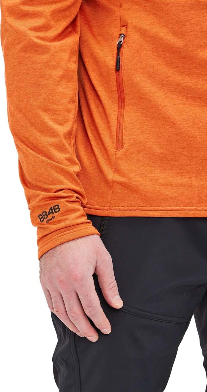8848 Altitude Men's Tolga Hoodie Orange Rust 8848 Altitude