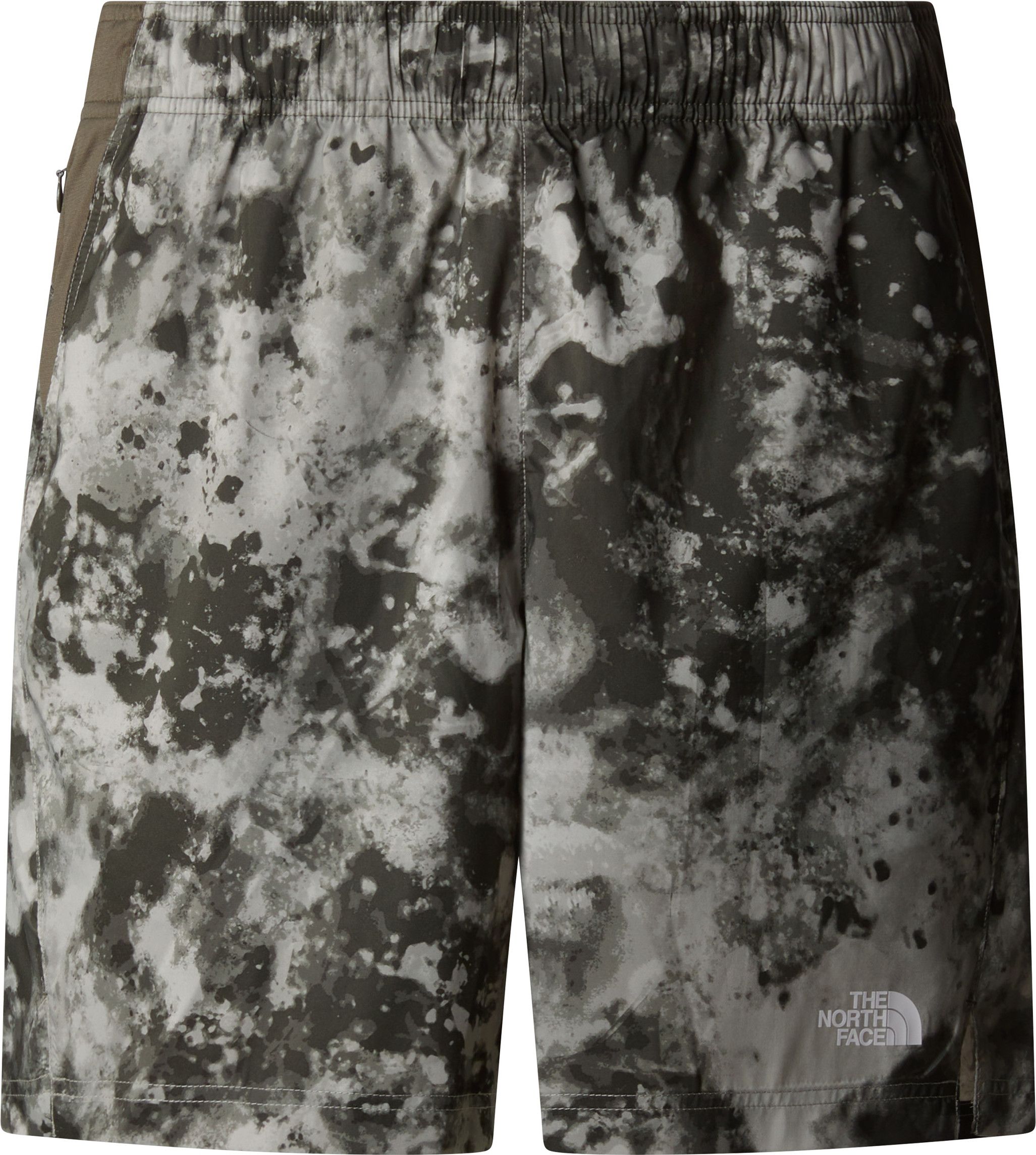 The North Face Men's 24/7 Printed Shorts Clay Grey Micro Halfdome Print/New Taupe