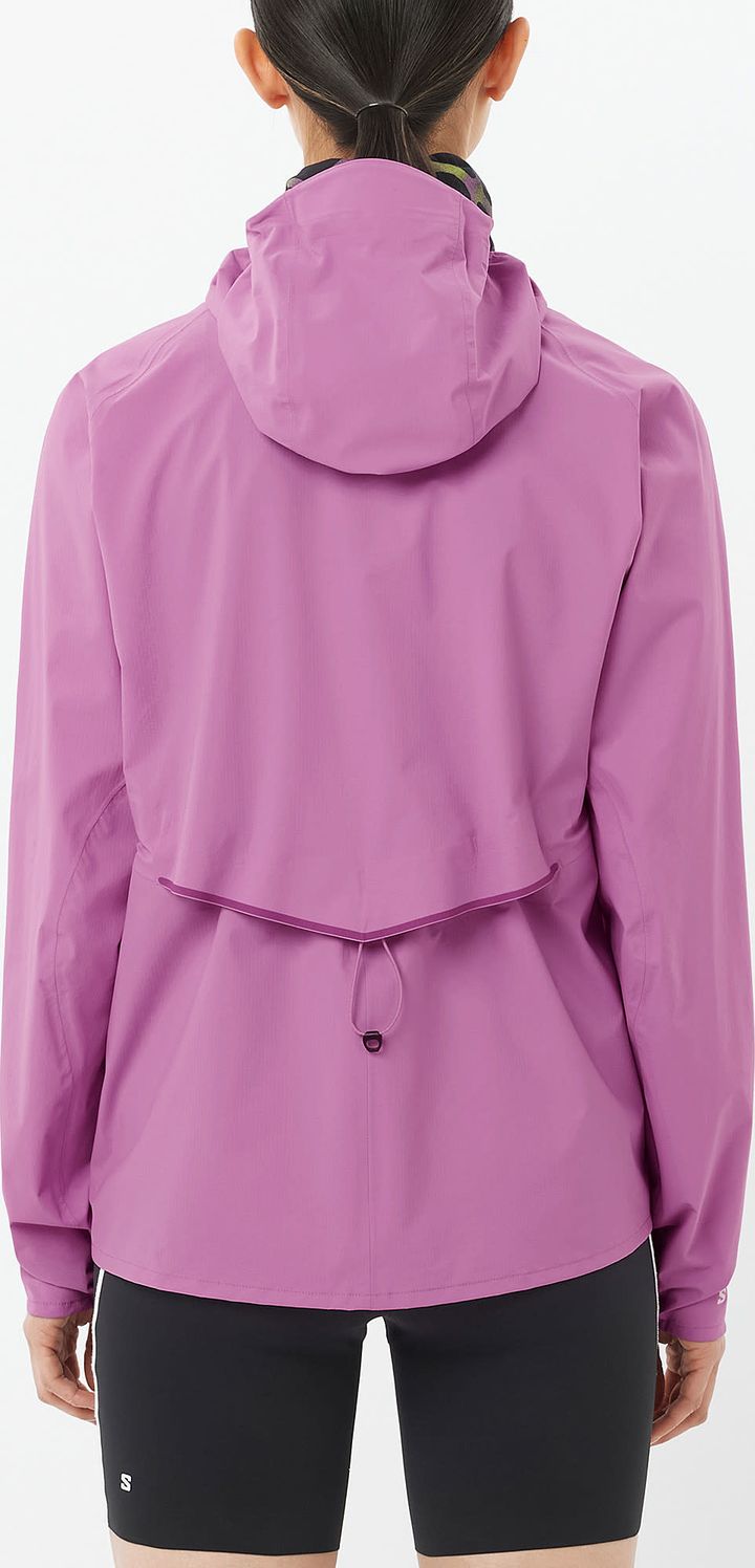 Salomon Women's Bonatti Waterproof Jackets Iris Orchid Salomon
