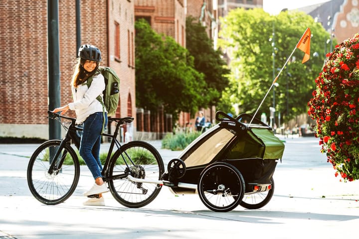 Thule Chariot Cab2 Cypress Green Thule Thule Chariot Cab2 Cypress Green Thule