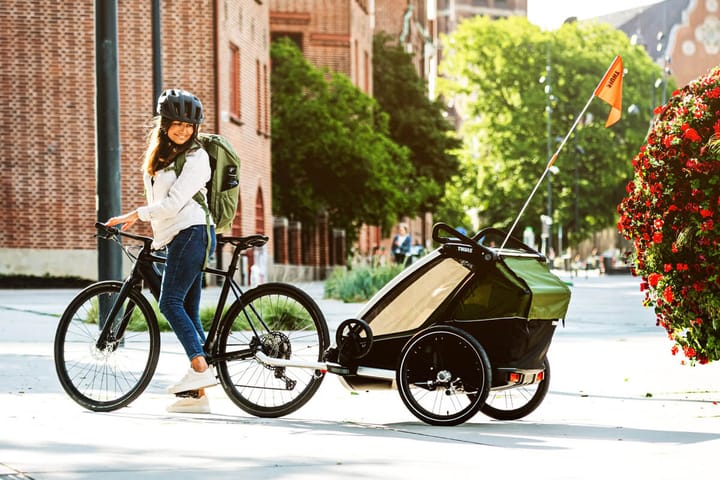 Thule Chariot Cab2 Cypresgreen Thule Thule Chariot Cab2 Cypresgreen Thule