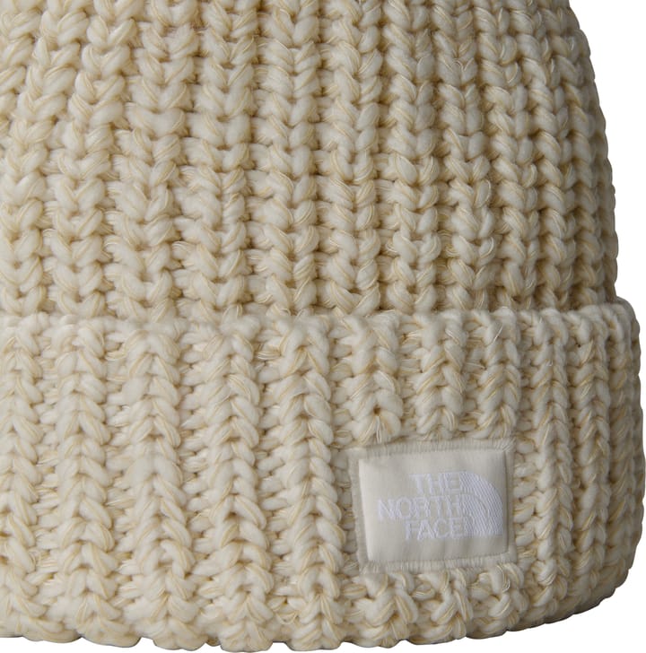 The North Face Cozy Chunky Cabin Beanie Gardenia White/Gravel/Khaki Stone/Gardenia White The North Face