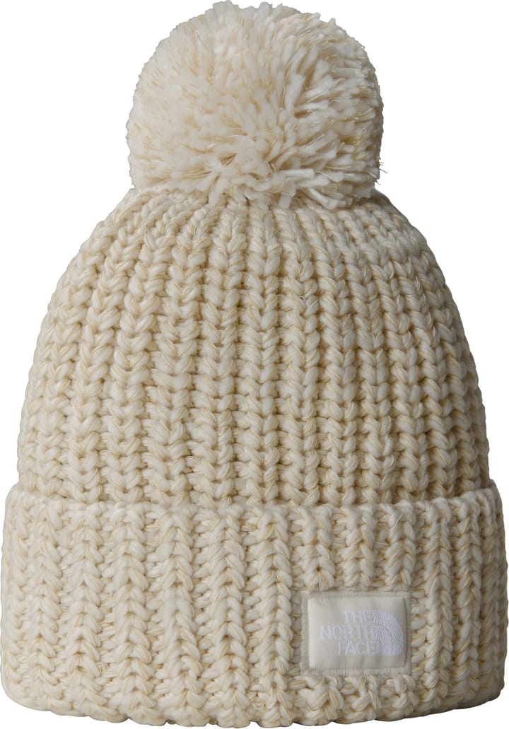 The North Face Cozy Chunky Cabin Beanie Gardenia White/Gravel/Khaki Stone/Gardenia White The North Face