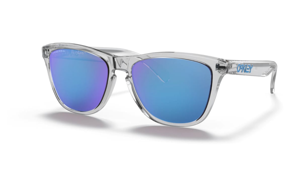 Oakley Frogskins Crystal Clear/Prizm Sapphire