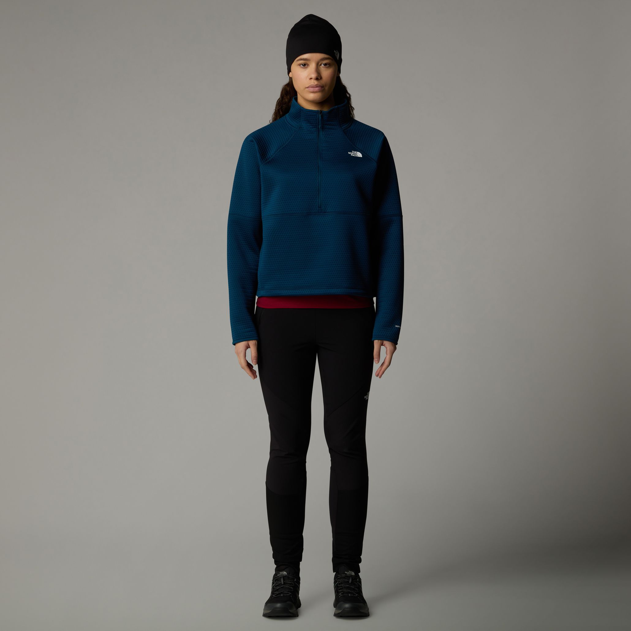 セットアップ THE NORTH FACE W'S VELUNA HOOD SET UP 5SA137 The North Face Women's Vertical Thermal 1/4 Zip Fleece