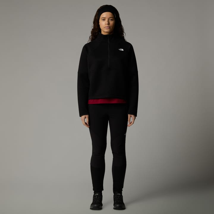 The North Face Women's Vertical Thermal 1/4 Zip Fleece TNF Black The North Face The North Face Women's Vertical Thermal 1/4 Zip Fleece TNF Black The North Face