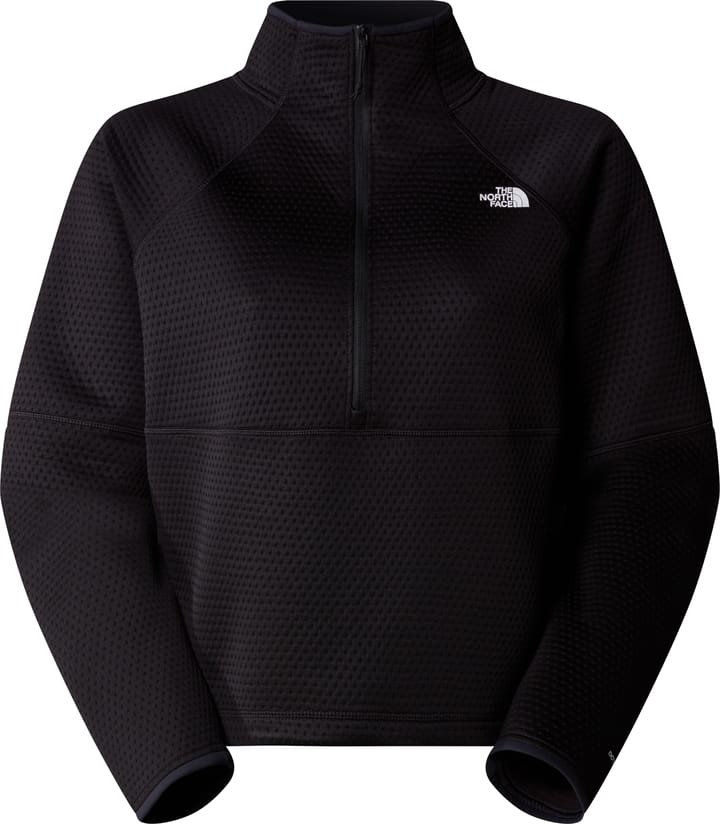 The North Face Women's Vertical Thermal 1/4 Zip Fleece TNF Black The North Face