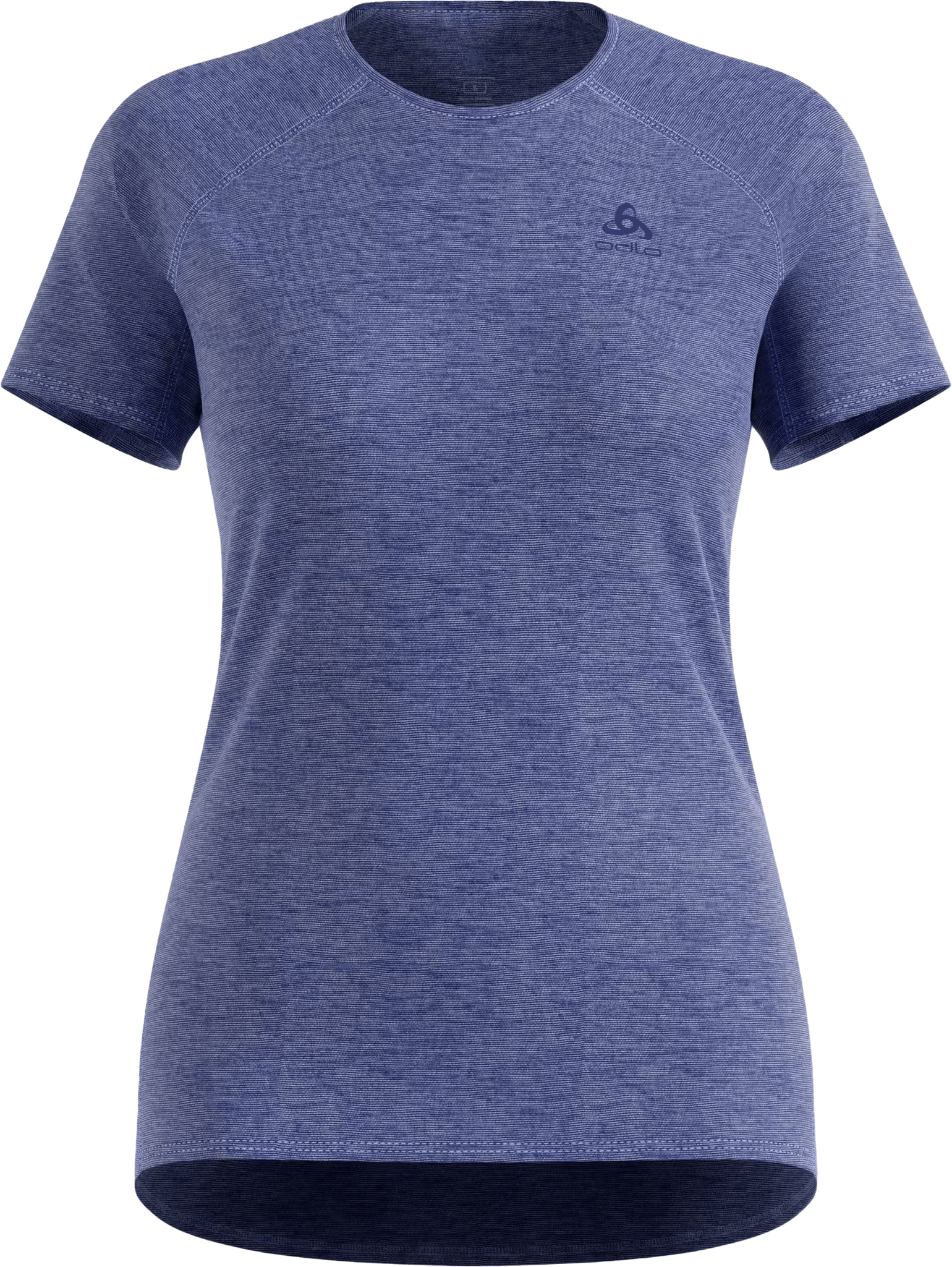 Odlo Women's T-Shirt Crew Neck S/S X-Alp Pw 115 Dazzling Blue Melange