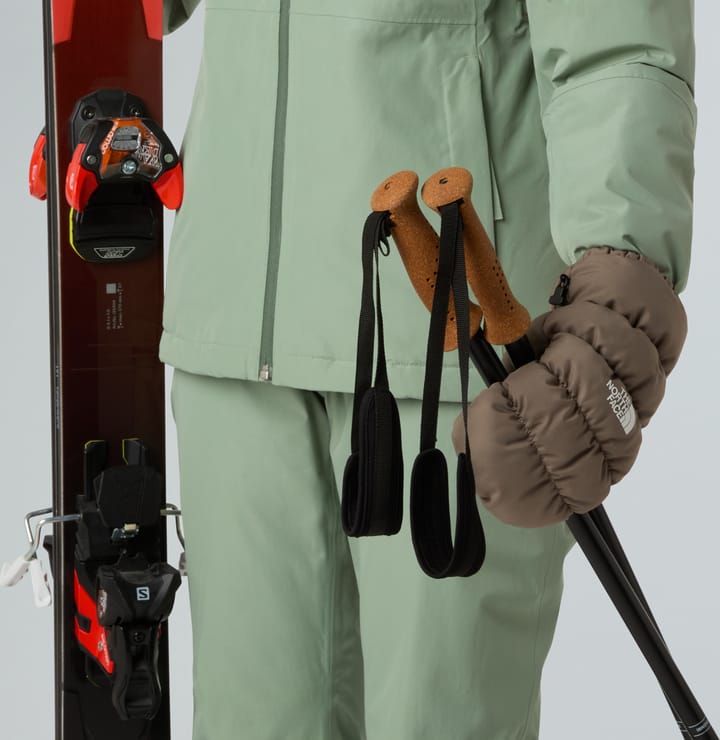 The North Face Montana Puffer Mitt Mocha Brown The North Face