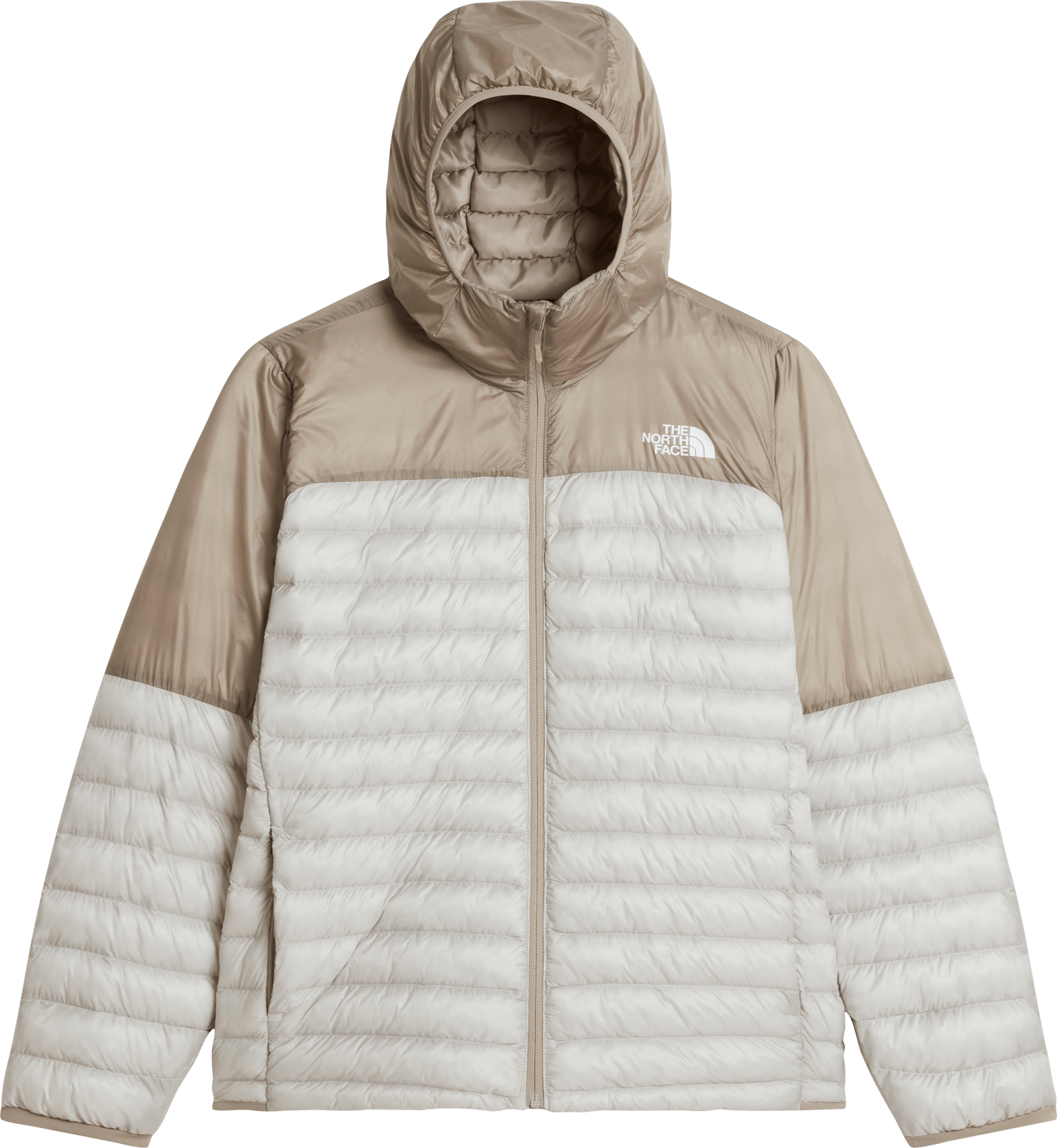 The North Face Men's Terra Peak Hooded Jacket Cumulus Cloud/Stone Slab