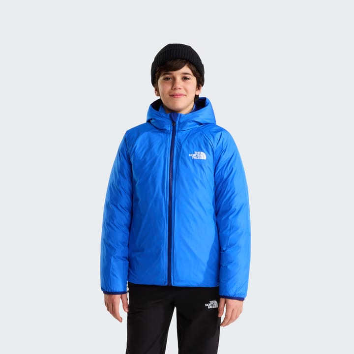The North Face Boys' Reversible Perrito Hooded Jacket Bold Blue The North Face