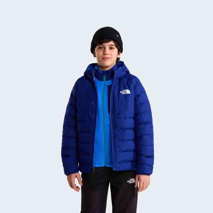 The North Face Boys' Reversible Perrito Hooded Jacket Bold Blue The North Face