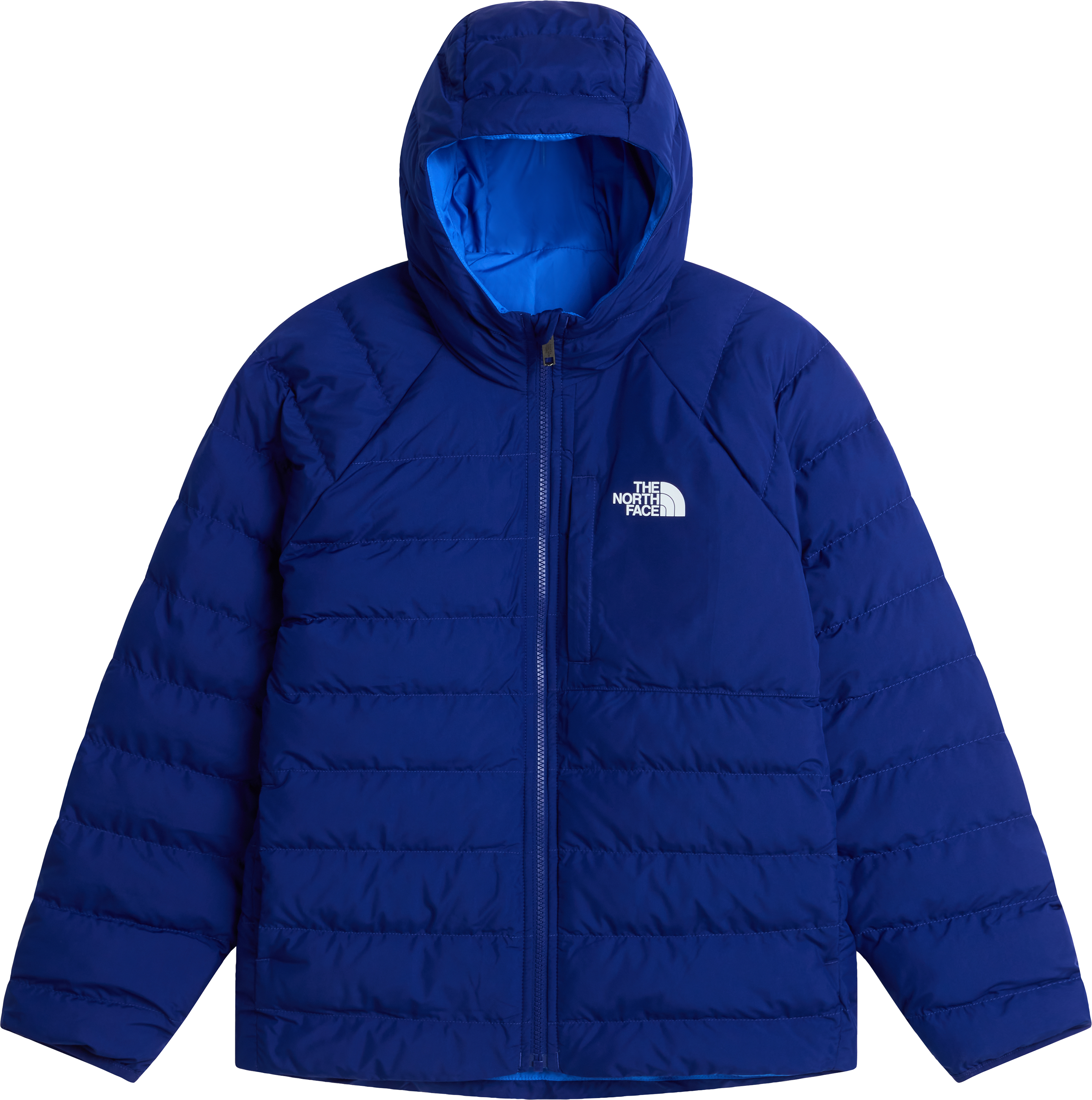The North Face Boys' Reversible Perrito Hooded Jacket Bold Blue